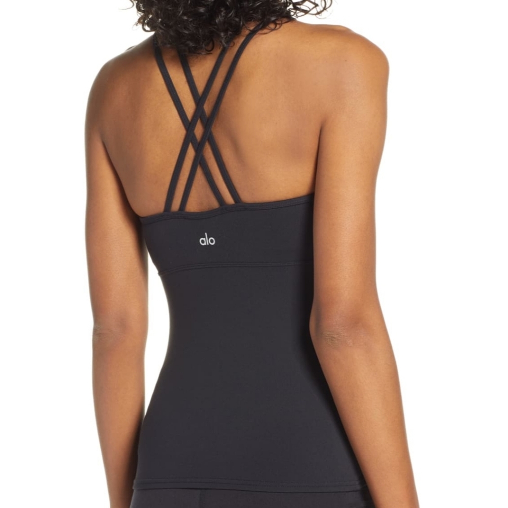 Alo In- line fitted bra tank size S